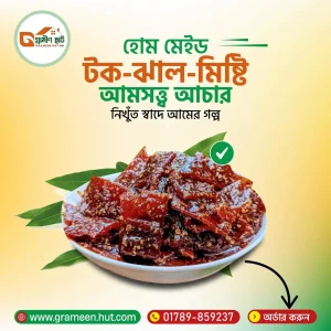 টক ঝাল মিষ্টি আমসত্ত্ব আচার (1kg)